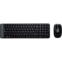 Комплект (клавиатура + мышь) Logitech MK220 Wireless Combo Black (920-003169/920-003168)