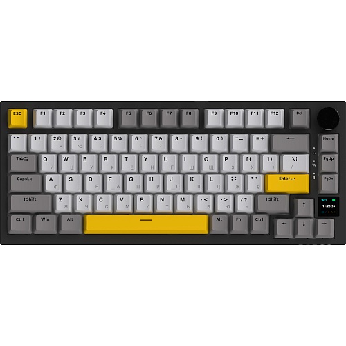 Клавиатура Ajazz AK820 Pro Flying Fish Switch Black (AK820PRO-FF-BGY)