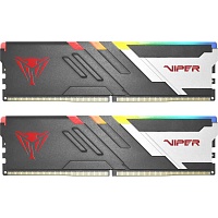 Модуль памяти DDR5 Patriot Viper Venom RGB 2x16GB 6000MHz Black (PVVR532G600C30K)