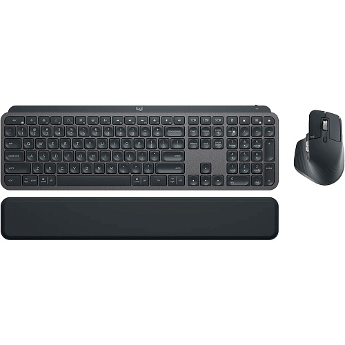 Комплект (клавіатура + миша) Logitech MX Keys Combo for Business Gen 2 Graphite (920-010933)  - придбати в Дніпрі, Україні: ціна, характеристики | інтернет-магазин TOUCH
