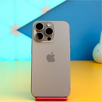 Смартфон Apple iPhone 15 Pro 256GB Natural Titanium (MTV53) Б/У - придбати в Дніпрі, Україні: ціна, характеристики | інтернет-магазин TOUCH