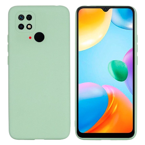 Чехол Square Full Camera Case для Xiaomi Redmi 10C (Green)