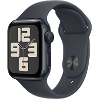 Смарт-часы Apple Watch SE 2 GPS 40mm Midnight Aluminium Case with Midnight Sport Band M/L 2024 (MXE93) 