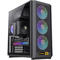 Корпус GameMax F46 BK - придбати в Дніпрі, Україні: ціна, характеристики | інтернет-магазин TOUCH
