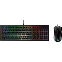 Комплект (клавиатура + мышь) Lenovo Legion KM300 RGB UA USB Black (GX31L16652)