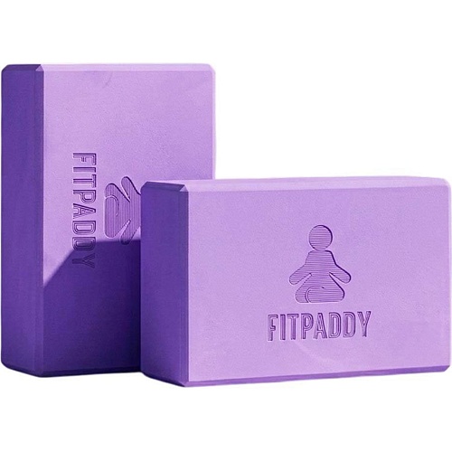 Блоки для йоги FITPADDY Yoga Blocks Violet (BLOCK01VL) - придбати в Дніпрі, Україні: ціна, характеристики | інтернет-магазин TOUCH