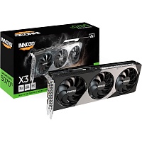 Відеокарта Inno3D GeForce RTX 5070 Ti X3 (N507T3-16D7-176068N) UA - придбати в Дніпрі, Україні: ціна, характеристики | інтернет-магазин TOUCH