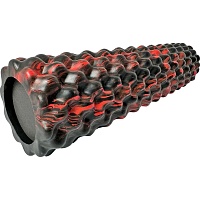 Масажний ролик EasyFit Bubbles 45cm Black-Red (EF-2063) - придбати в Дніпрі, Україні: ціна, характеристики | інтернет-магазин TOUCH