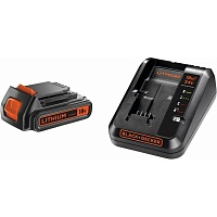 Зарядний пристрій + акумулятор Black+Decker 14.4-18В 1A (BDC1A15)  - придбати в Дніпрі, Україні: ціна, характеристики | інтернет-магазин TOUCH