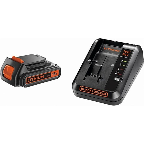 Зарядное устройство + аккумулятор Black+Decker 14.4-18В 1A (BDC1A15) 