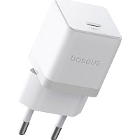 Сетевое зарядное устройство Baseus Palm 1-USB-C 20W Moon White (P10111602213-00)