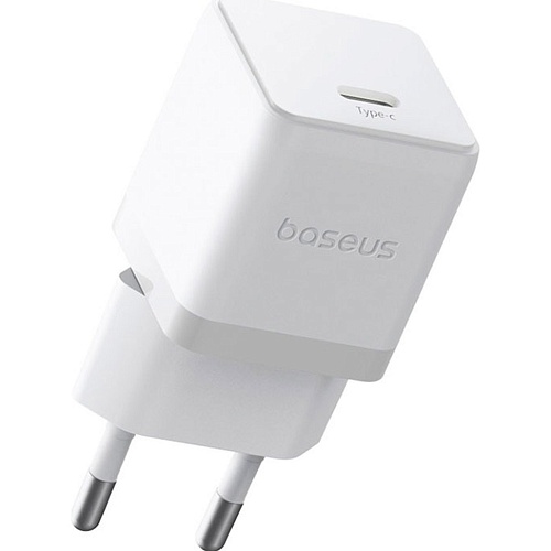 Сетевое зарядное устройство Baseus Palm 1-USB-C 20W Moon White (P10111602213-00)