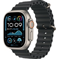 Смарт-часы Apple Watch Ultra 2 49mm Natural Titanium Case with Black Ocean Band (MXTL3)