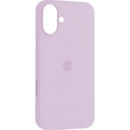 Чехол Silicone Case для Apple iPhone 16 Lilac AA