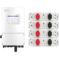 Система зберігання енергії Solis S6-EH1P6K-L-PLUS 6kW + 4 АКБ FelicityESS FLA48100UG1 20.4kWh (51.2V/100Ah/5120Wh) - придбати в Дніпрі, Україні: ціна, характеристики | інтернет-магазин TOUCH