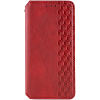 Чехол Rubic Leather Case для Redmi Note 13 4G Red