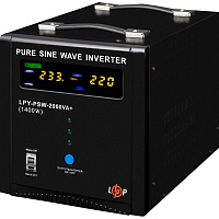 Источник бесперебойного питания (ИБП) LogicPower LPY-PSW-2000VA+ 1400W (22873)
