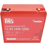 Аккумулятор Merlion LiFePO4 12V (12.8V/24Ah/307.2Wh) (LFP12.8-24US)