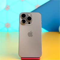 Смартфон Apple iPhone 15 Pro 128GB Natural Titanium (MTUX3) Б/У - придбати в Дніпрі, Україні: ціна, характеристики | інтернет-магазин TOUCH
