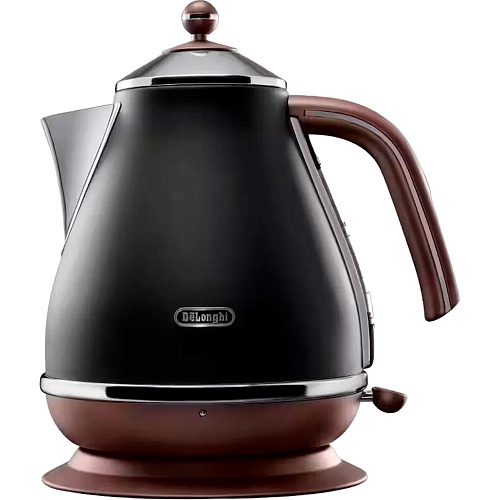 Електрочайник Delonghi Icona Vintage KBOV 2001.BK - придбати в Дніпрі, Україні: ціна, характеристики | інтернет-магазин TOUCH