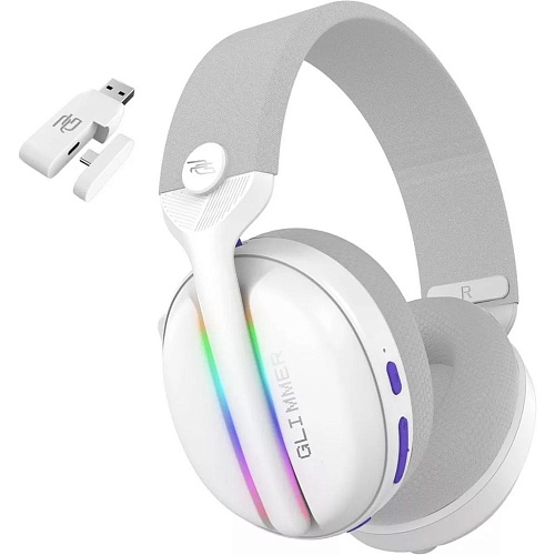 Игровые наушники Proove Gaming Glimmer White/Purple (WHGL00022017)