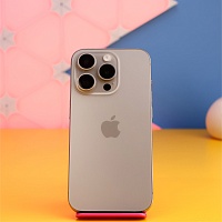 Смартфон Apple iPhone 15 Pro 256GB Natural Titanium (MTV53) Б/У