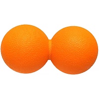 Масажний м'яч подвійний EasyFit TPR 12х6cm Orange (EF-2175-OR) - придбати в Дніпрі, Україні: ціна, характеристики | інтернет-магазин TOUCH