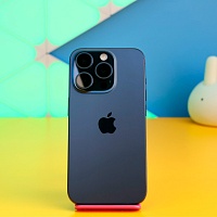 Смартфон Apple iPhone 15 Pro 128GB Blue Titanium (MTV03) Б/У - придбати в Дніпрі, Україні: ціна, характеристики | інтернет-магазин TOUCH