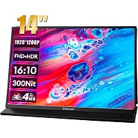 Портативний монітор Zeuslap Z14 Lite Pro Black - придбати в Дніпрі, Україні: ціна, характеристики | інтернет-магазин TOUCH
