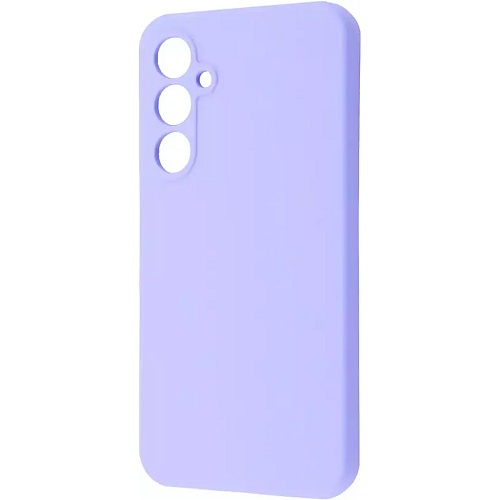 Чехол Wave Full Silicone Cover для Samsung Galaxy A55 Light Purple