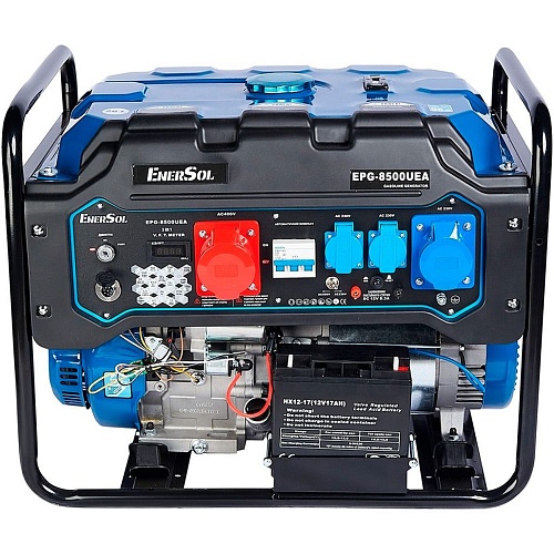 Генератор бензиновий EnerSol EPG-8500UEA 8/8.5 кВт (30805) - придбати в Дніпрі, Україні: ціна, характеристики | інтернет-магазин TOUCH