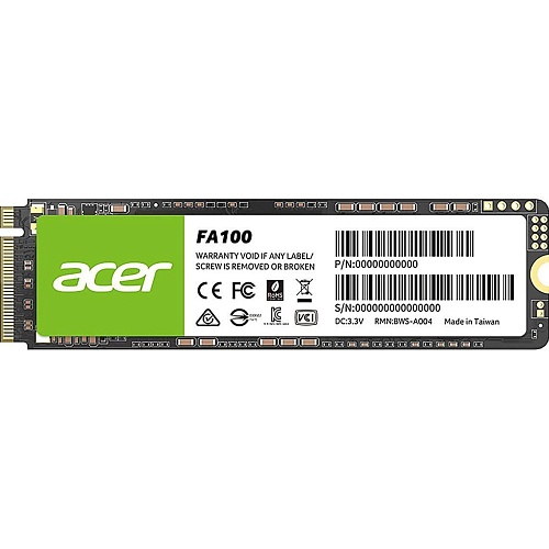 SSD накопичувач Acer FA100 128GB (BL.9BWWA.117) - придбати в Дніпрі, Україні: ціна, характеристики | інтернет-магазин TOUCH