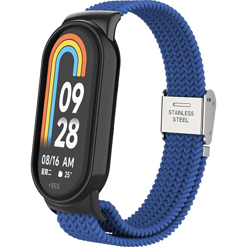 Ремешок ArmorStandart Braided Solo Loop для Xiaomi Smart Band 8 / 9 / 10 Blue (ARM86880)