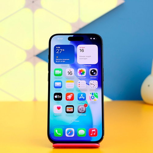 Смартфон Apple iPhone 15 Pro 128GB Blue Titanium (MTV03) Б/У - придбати в Дніпрі, Україні: ціна, характеристики | інтернет-магазин TOUCH