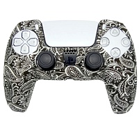 Чохол на геймпад Silicone Case для Sony DualSense White Ornament