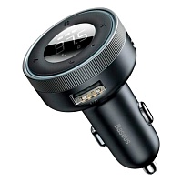 FM-трансмітер Baseus Enjoy Car Wireless MP3 Charger Wireless 5.0+5V/3.4A Black (CCLH-01) - придбати в Дніпрі, Україні: ціна, характеристики | інтернет-магазин TOUCH