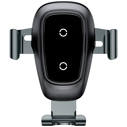 Автодержатель с беспроводной зарядкой Baseus Metal Wireless Charger Gravity Car Mount Tarnish (WXYL-B0A)