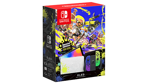 Портативная игровая консоль Nintendo Switch OLED Splatoon 3