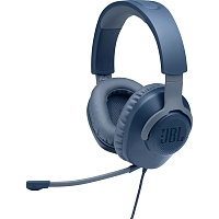 Ігрові навушники JBL Quantum 100 Blue (JBLQUANTUM100BLU) - придбати в Дніпрі, Україні: ціна, характеристики | інтернет-магазин TOUCH