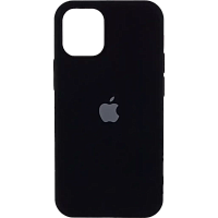Чехол Silicone Case для Apple iPhone 14 (Black) AA