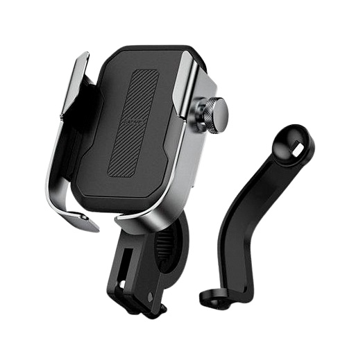 Велодержатель для смартфона Baseus Armor Motorcycle Holder Black (SUKJA-01)