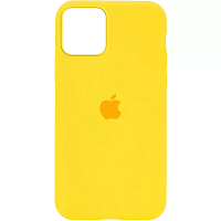 Чехол Silicone Case для Apple iPhone 14 (Lemon Zest) AA