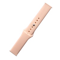 Универсальный ремешок Silicone Band для Xiaomi Amazfit Bip 20mm Pink Sand