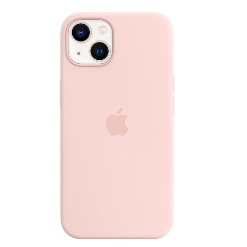 Чехол Silicone Case с MagSafe для Apple iPhone 13 (6.1) (Chalk Pink) ААА