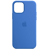 Чехол Silicone Case для Apple iPhone 14 Plus (Capri Blue) AA