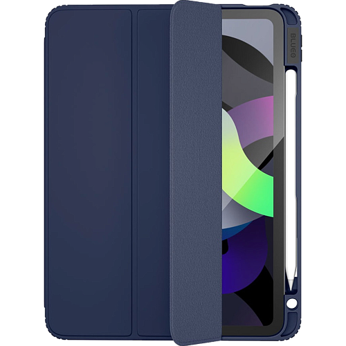 Чехол-книжка Blueo Ape Case with Leather Sheath для Apple iPad Pro 11" 2020-2022 Navy Blue