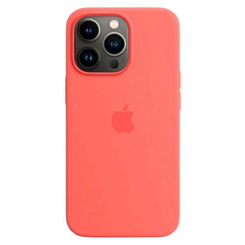 Чехол Silicone Case с MagSafe для Apple iPhone 13 Pro (6.1) Nectarine ААА