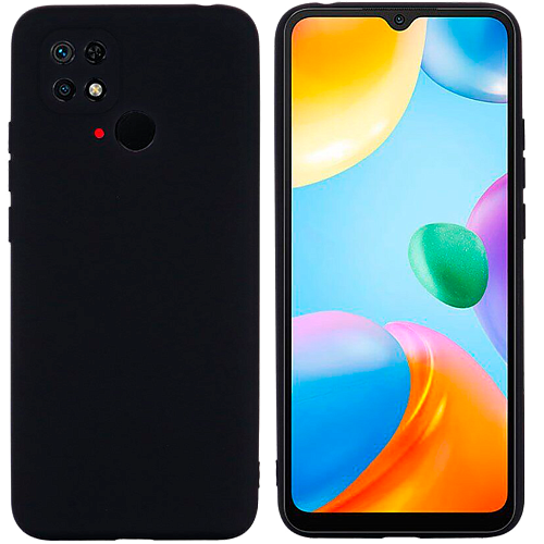 Чехол-накладка Candy Case для Xiaomi Redmi 10C (Black)