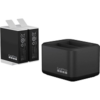 Зарядное устройство GoPro Dual Battery Charger + 2 акумулятора Enduro для HERO 12/ 11/ 10/ 9 (ADDBD-211)