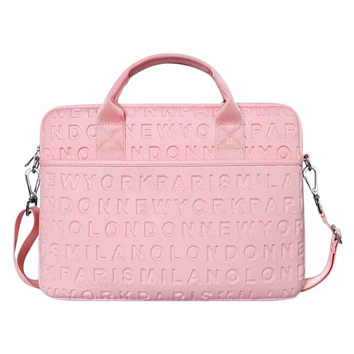 Сумка для ноутбука WiWU Cosmo Slim Case for MacBook 13,3" / 14" (Pink Sand)